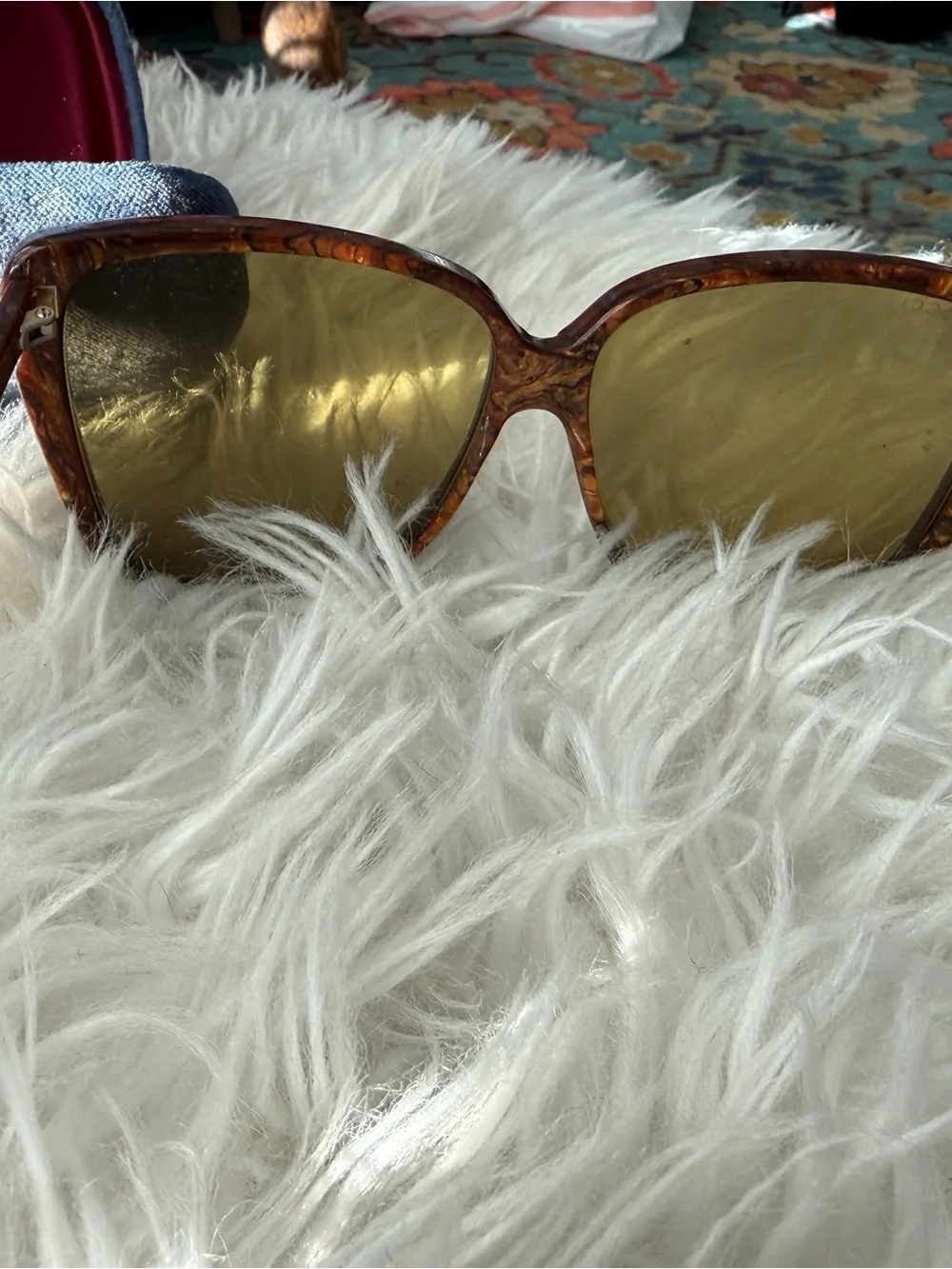 Gucci Women's Wine Sunglasses with Oversized Lenses